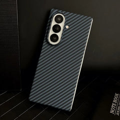 Carbon Fiber Pattern Magnetic Case For Samsung Z Fold 7 Series by Snagg A Phone Case