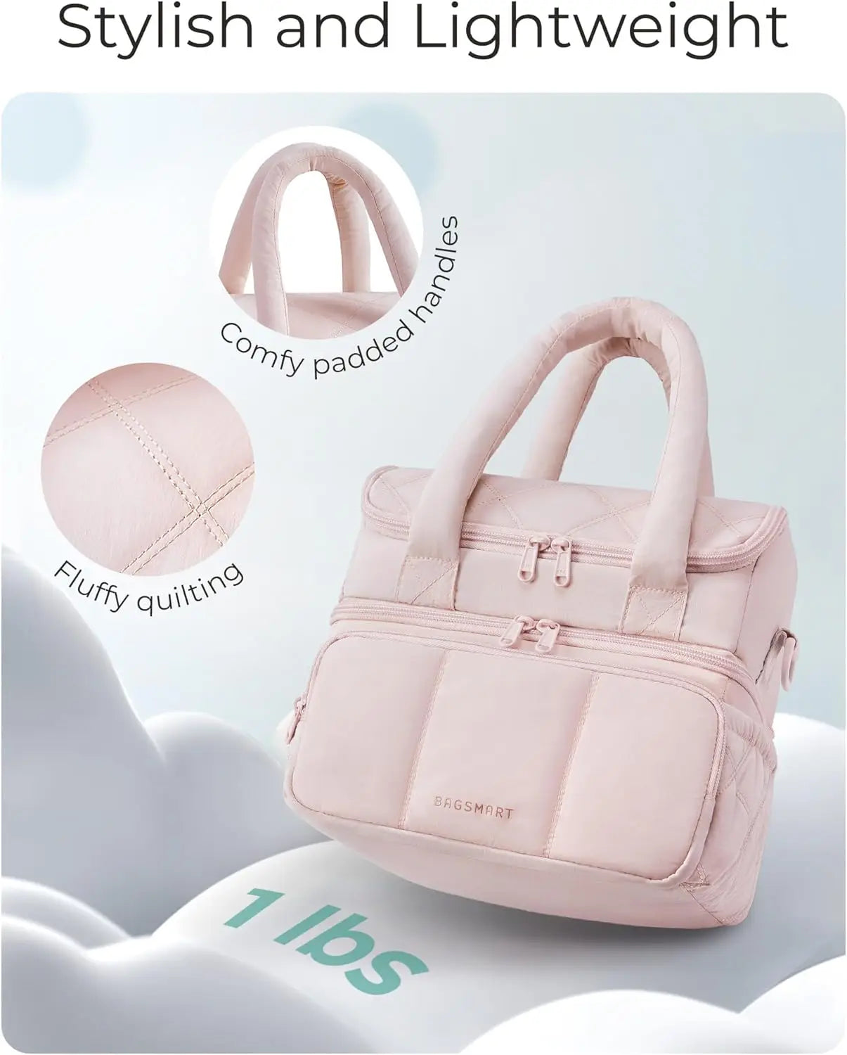 Double Deck Insulated Lunch Bag by Snagg A Lunch Bag