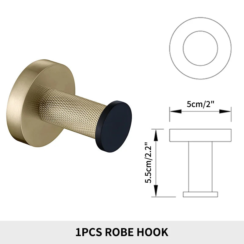 Stainless Steel Robe/Towel Hook by Snagg A Hook