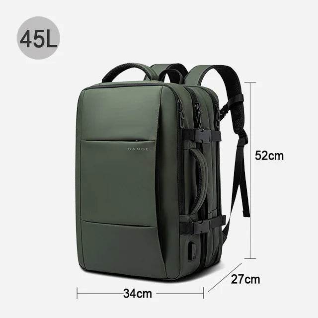 17.3" Expandable Waterproof Laptop Backpack by Snagg A Backpack