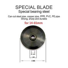Stainless steel roller-type pipe cutter – image 10