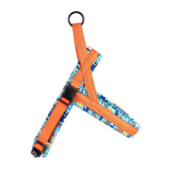 Floral Print Mesh Padded Dog Harness by Snagg A Harness