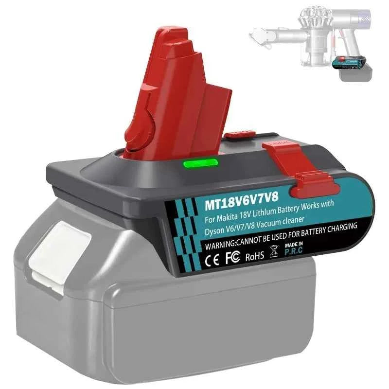 3-in-1 battery adapter for Dyson V6 V7 V8 – image 1