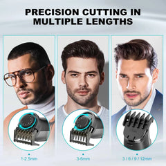 Professional 4 in 1 Complete Grooming System – High-Torque Cordless Clipper with 210 Minute Runtime
