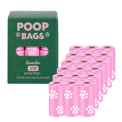 Portable Degradable Waste Bags | Thickened Deodorizing Pet Cleanup Solution