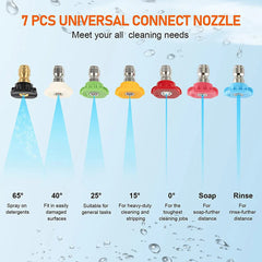 4000 PSI Spray Gun with Nozzles & Foam Lance Kit by Snagg A Foam Cannon