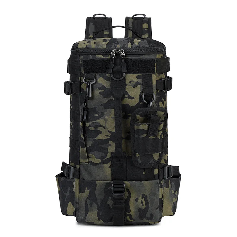 Tactical Fishing Backpack with Rod Holders by Snagg A Backpack