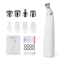 Diamond Microdermabrasion Machine – 3 in 1 Facial Peeling, Deep Clean & Skin Rejuvenation Device