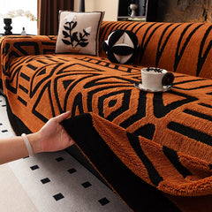 Bohemian Sofa Protector – Vintage Comfort & Pet-Friendly Design by Snagg A Sofa Cover