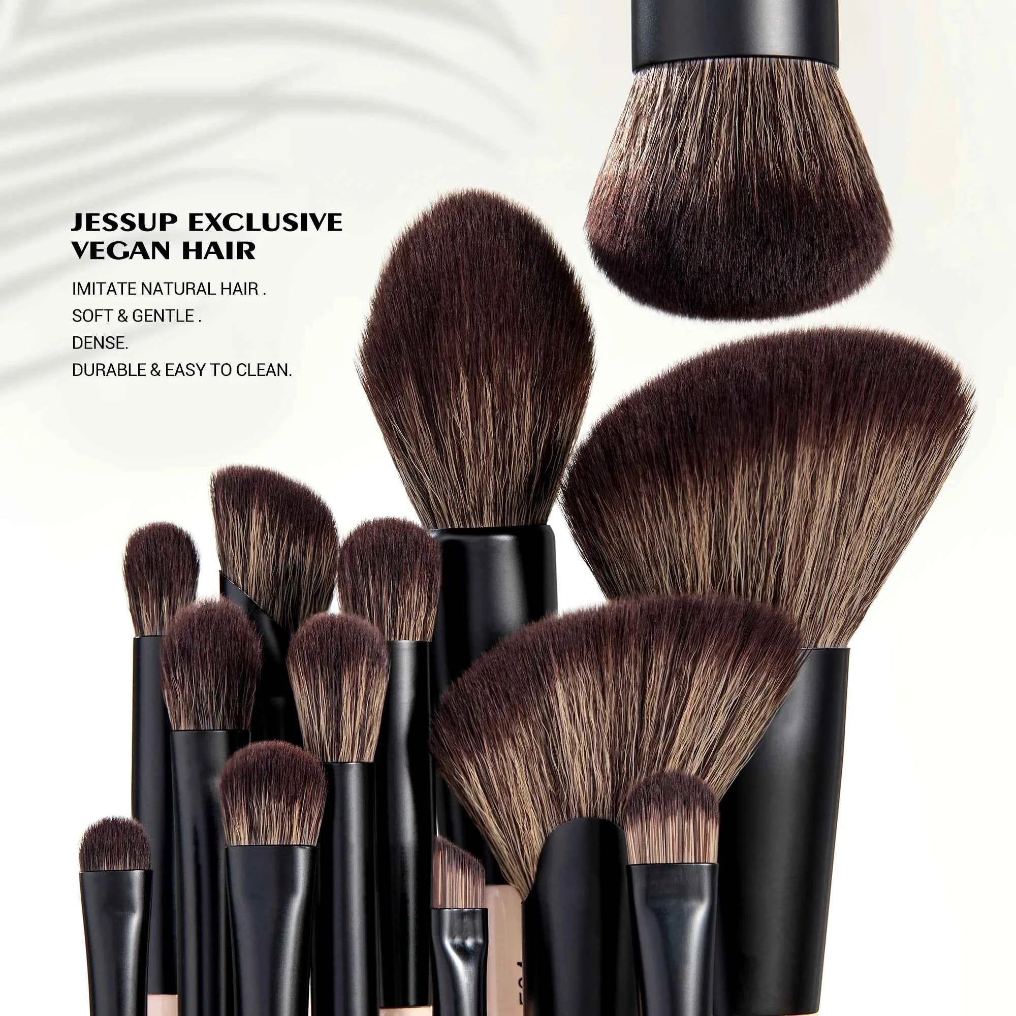 Double Sided Makeup Brush Set (3 / 5 / 7 Piece Options)