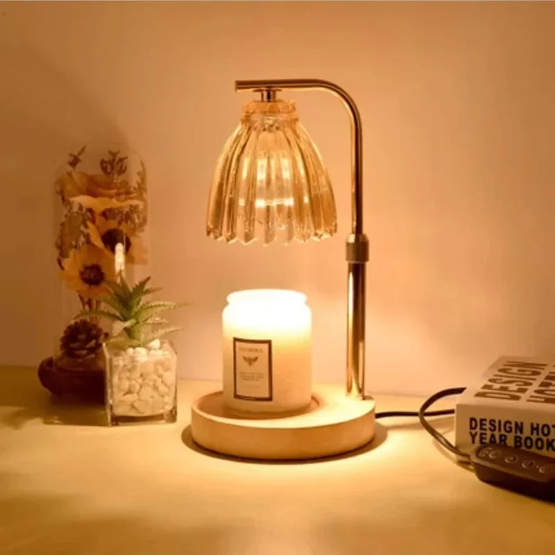 Adjustable Fragrance Warmer with Timer & Ambient Lighting by Snagg A Table Lamp