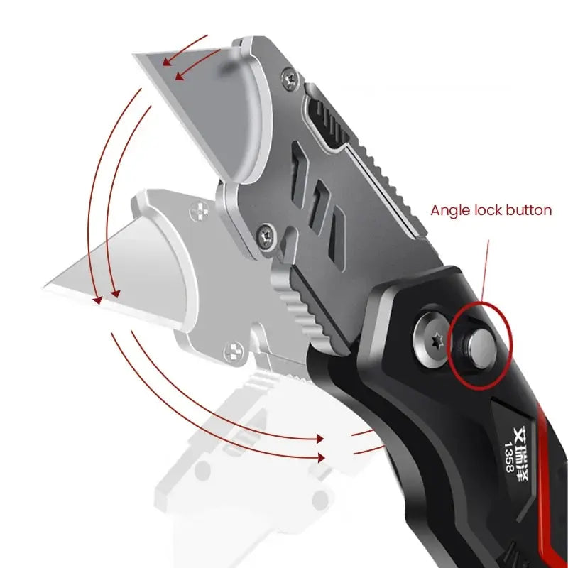 Heavy Duty Folding Utility Knife by Snagg A Knife