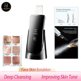 Ultrasonic Skin Scrubber – Deep Clean, Hydrate & Lift Facial Device
