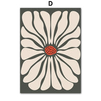 Abstract Flower Market Canvas Print by Snagg A Print