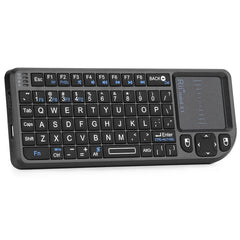 X1 Mini 2.4GHz Wireless Keyboard - 3 in 1 Multimedia Controller & Touchpad