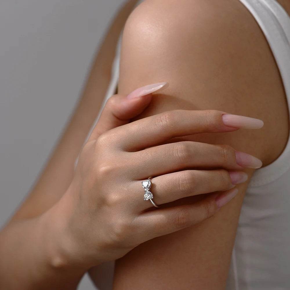 Bowknot Moissanite Ring - SnaggIt