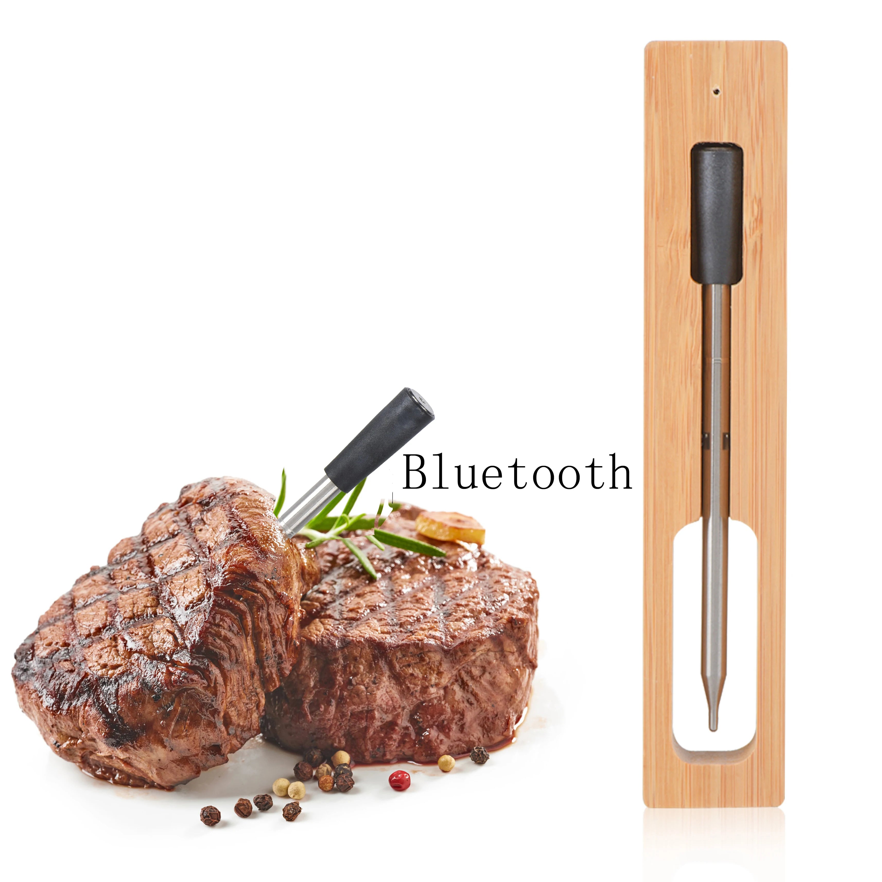 Wireless Bluetooth Meat Thermometer by Snagg A Thermometer