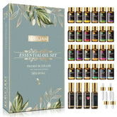 28 Bottle Master Aromatherapy Suite – 100% Pure Botanical Library with Targeted Synergy Blends