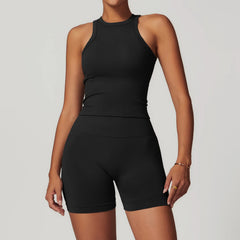 Women's 2-Piece Seamless Yoga Set | Sports Bra & Gym Leggings Athletic Wear Fitness Tracksuit