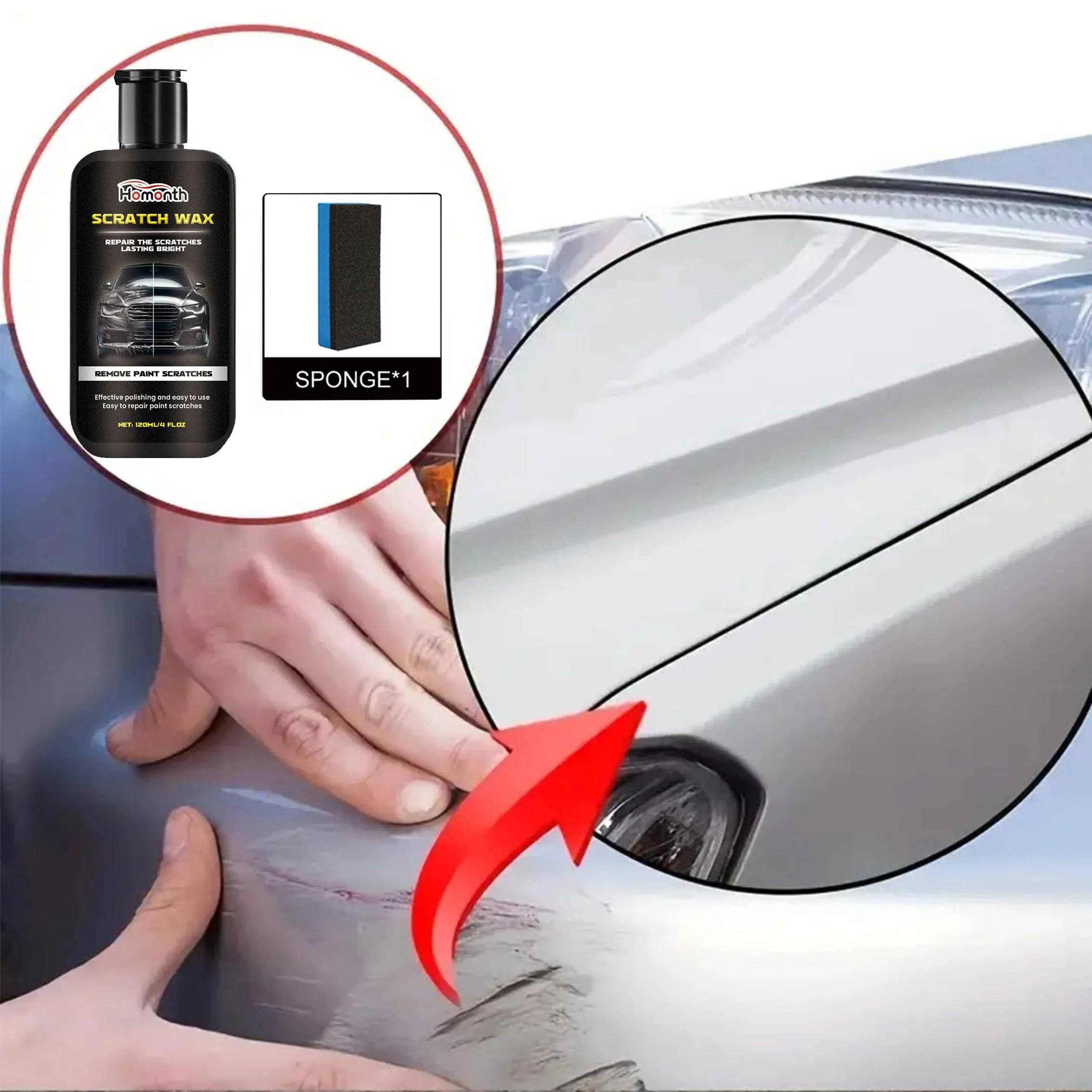 120ml Car Scratch Repair Wax by Snagg A Scratch Repair