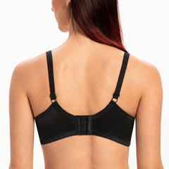 Plus Size Minimizer Bra | Floral Lace Underwire Full Coverage