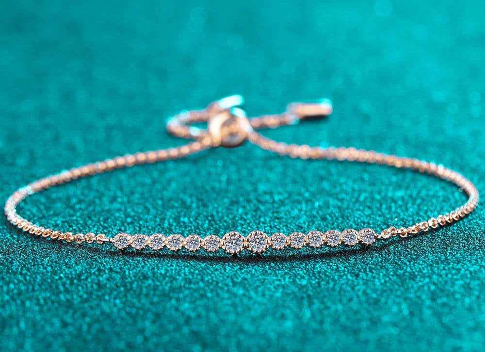 D VVS1 Moissanite Tennis Bracelet - SnaggIt