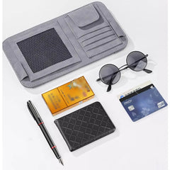 Car Sun Visor Organizer by Snagg A Sun Glasses Holder