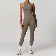 Women's 2/3/4-Piece Seamless Yoga Set | Long Sleeve Tracksuit Sports Bra Gym Leggings Activewear
