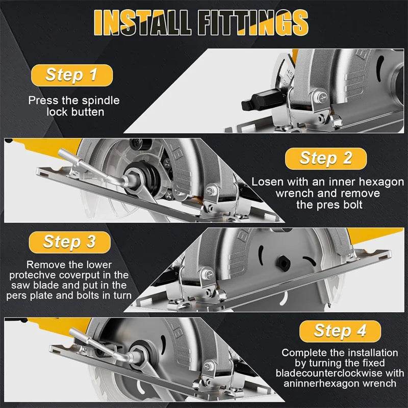 5-Inch Brushless Cordless Circular Saw - SnaggIt