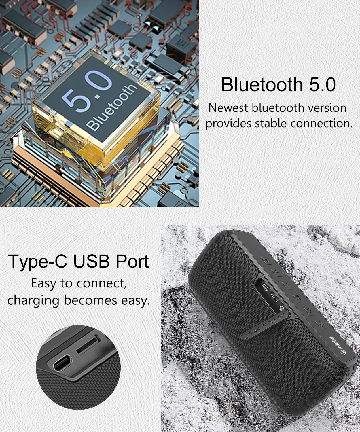 60W Portable Bluetooth Speaker by Snagg A Portable Speaker