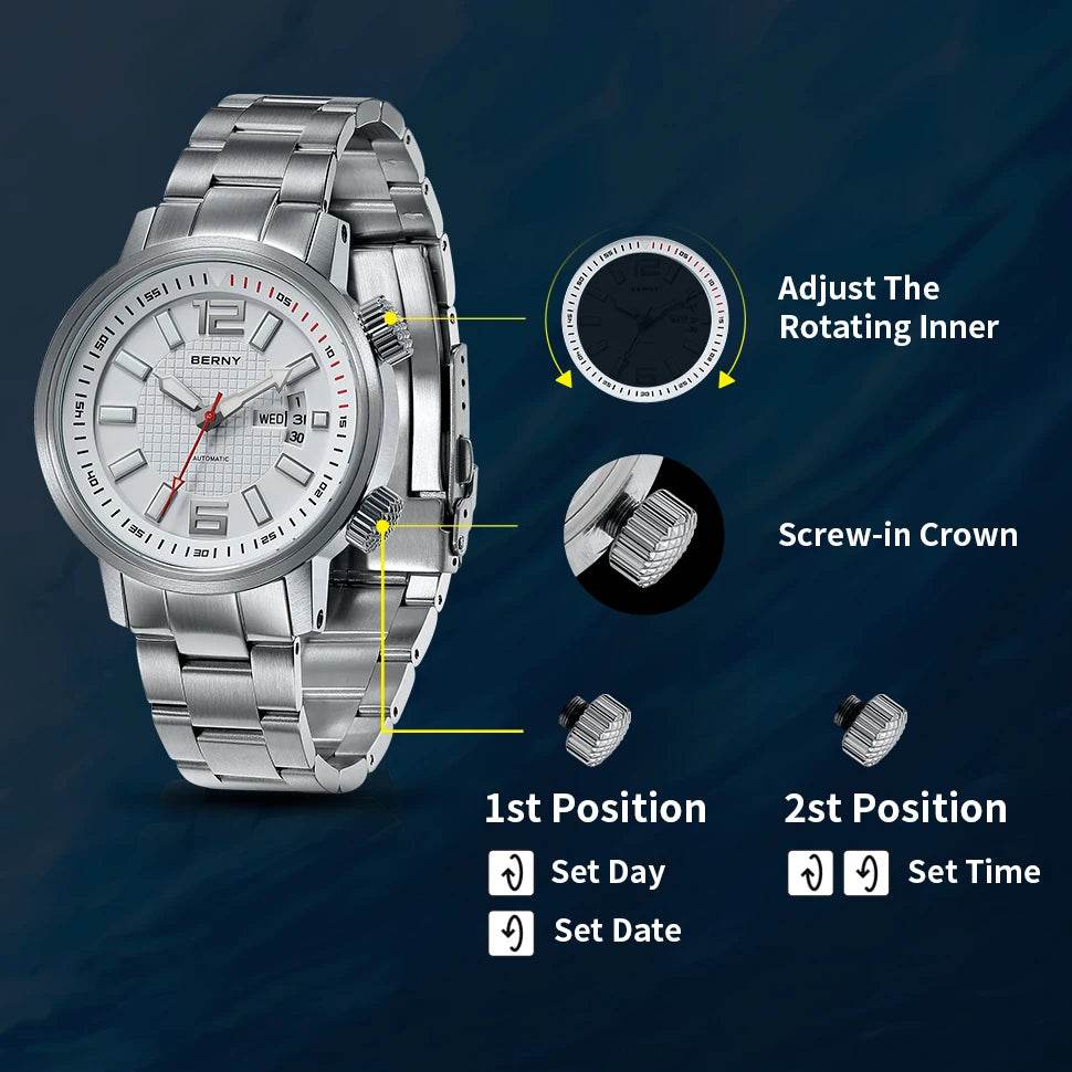 20ATM Diver Automatic Watch - SnaggIt