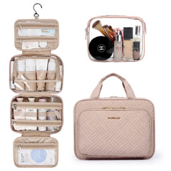 2-Piece Multifunction Makeup & Cosmetic Bag Set – Large Capacity Portable Travel Organiser for Women