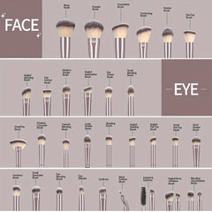 30 Piece Professional Makeup Brush Set