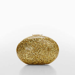 Oval Shell Acrylic Evening Clutch by Snagg It Purses