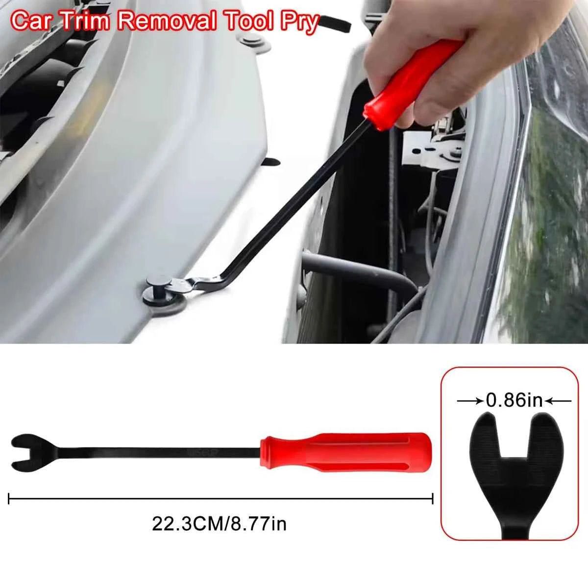 8 Pcs Professional Auto Hose Clamp & Trim Removal Plier Set | Carbon Steel Master Mechanic Kit