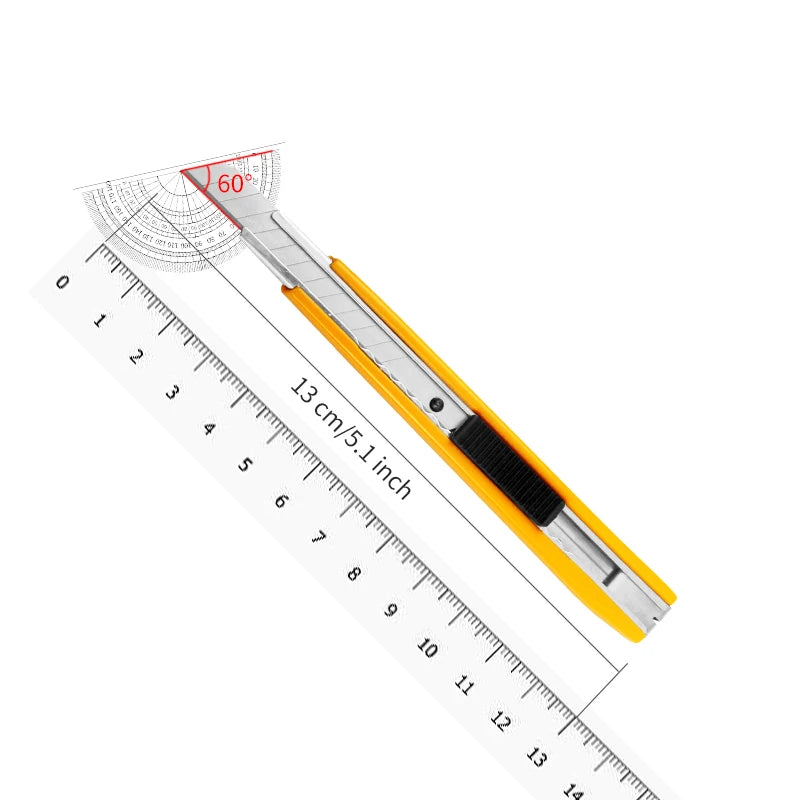 Stainless Steel Retractable Utility Knife 9mm by Snagg A Knife