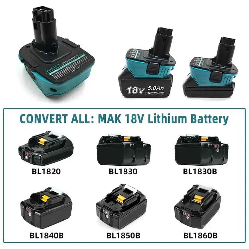 MAK1820 battery adapter for Makita 18V batteries to DeWalt 18V tools – image 4