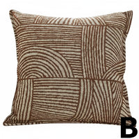 Geometric Coffee Cushion Cover by Snagg A Cushion Cover