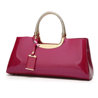 Patent Leather Evening Purse by Snagg It Purses