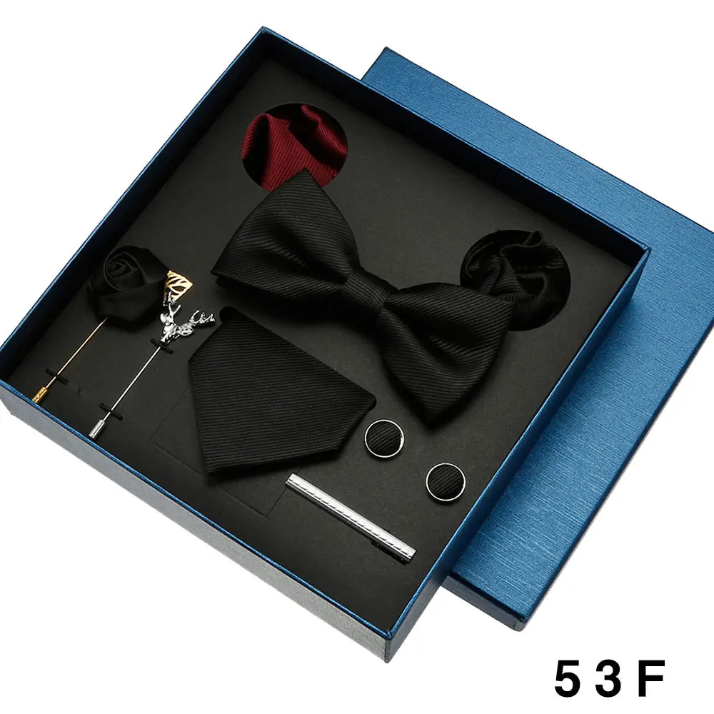 Luxury Silk Tie Set for Men - 53F - Others In Fashion