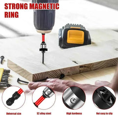 Magnetic Positioning Drywall Screwdriver Bits & Precision Plasterboard Locating Tool