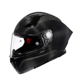 Carbon Fiber Pattern Full Face Motorcycle Helmet by Snagg A Motorcycle Helmet