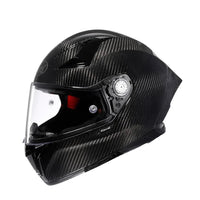 Carbon Fiber Pattern Full Face Motorcycle Helmet by Snagg A Motorcycle Helmet