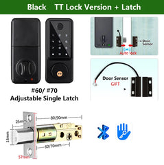 Waterproof Smart Deadbolt Lock – Biometric Fingerprint & Keypad Entry by Snagg A Smart Door Lock