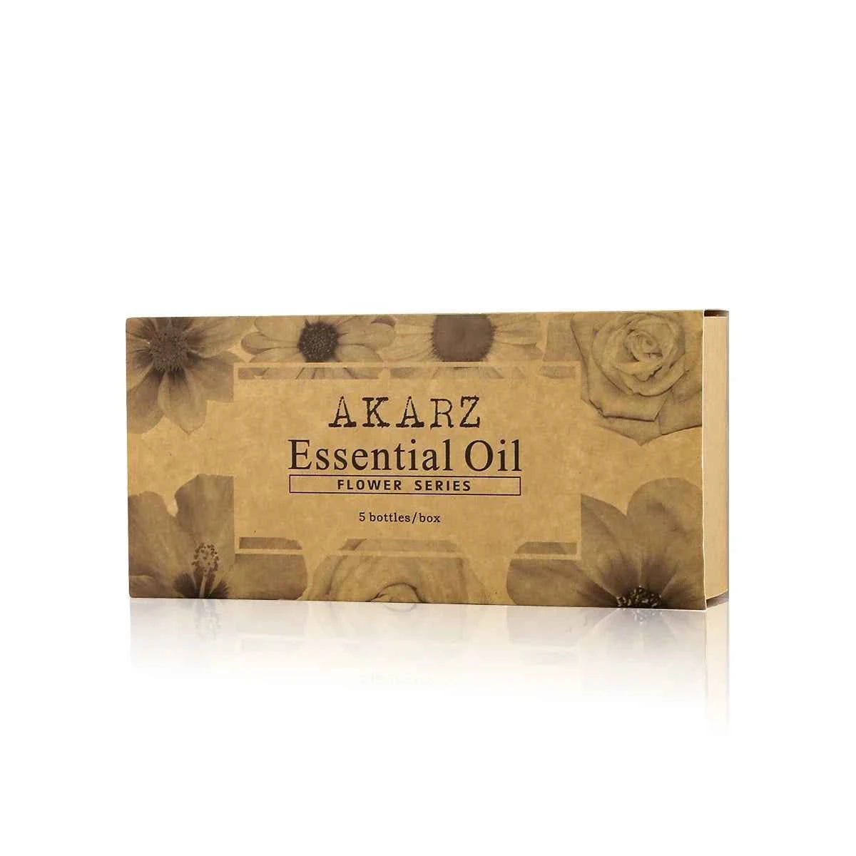 5 Bottles Signature Essential Oil Collection – 100% Pure 10ml Botanical Set for Diffusion, Skin Care & Artisanal Crafting