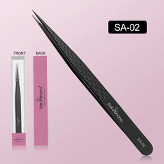 Professional Fiber Tip Eyelash Extension Tweezers – Precision High Volume Application Tool