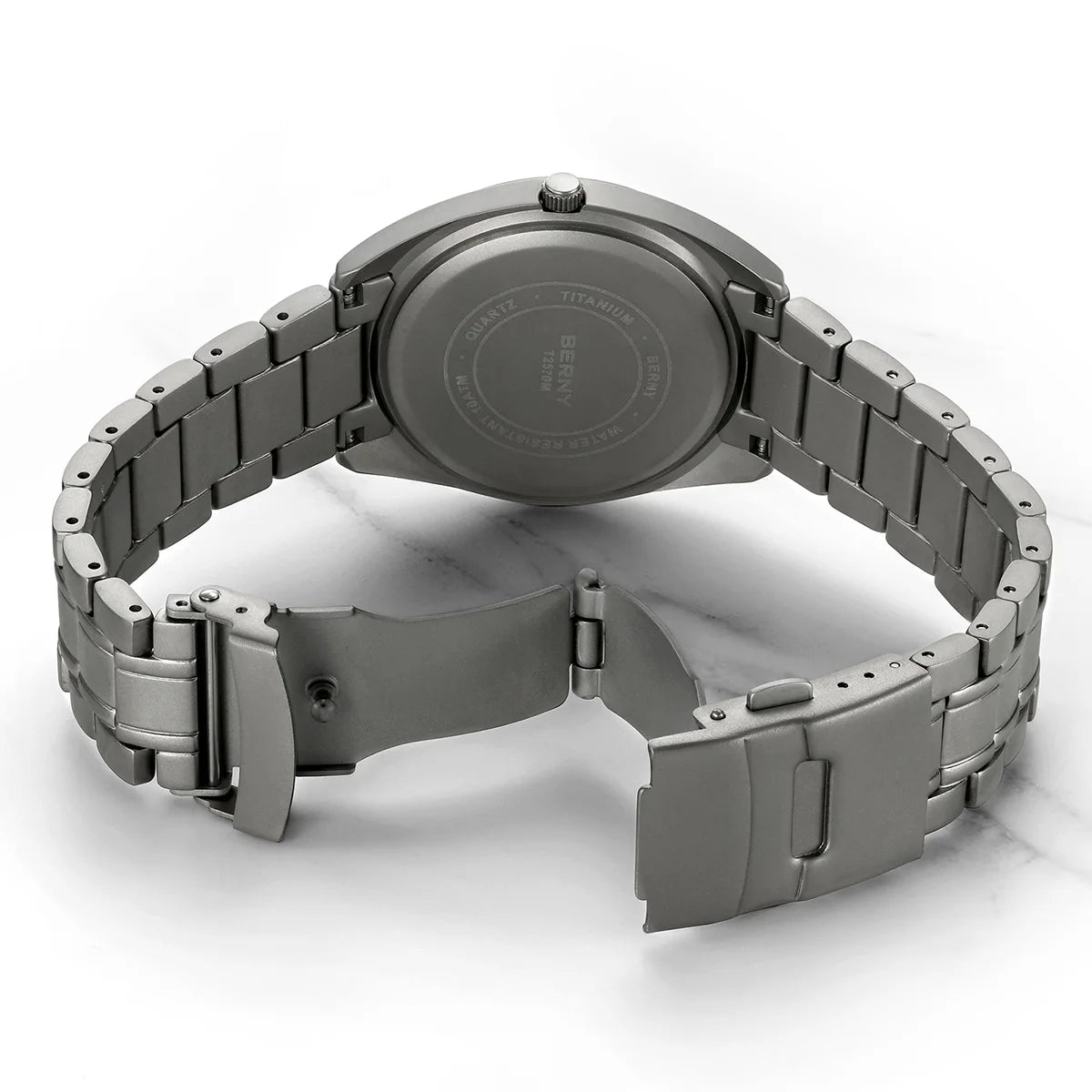 Titanium Watch for Men – Titanium Strap Edition by Snagg A Watch