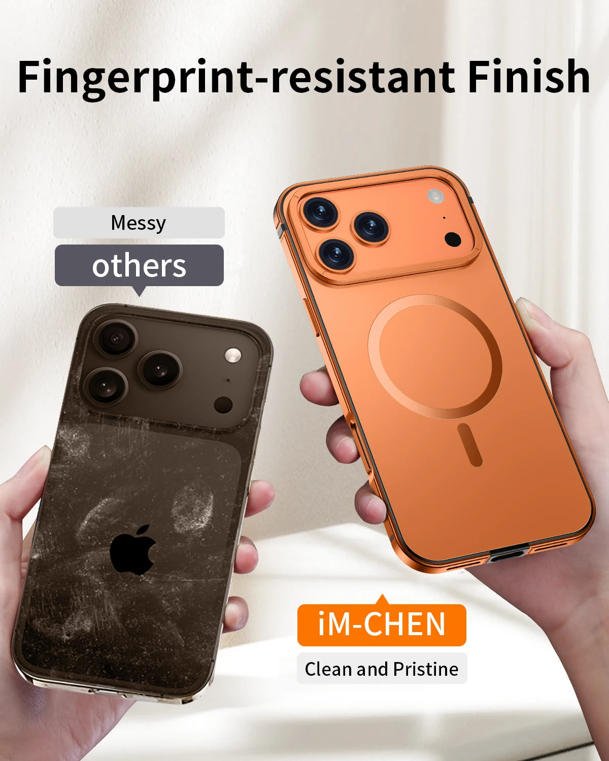 Alloy Frame Heavy Duty Protective Cover for iPhone 17 Series by Snagg A Phone Case