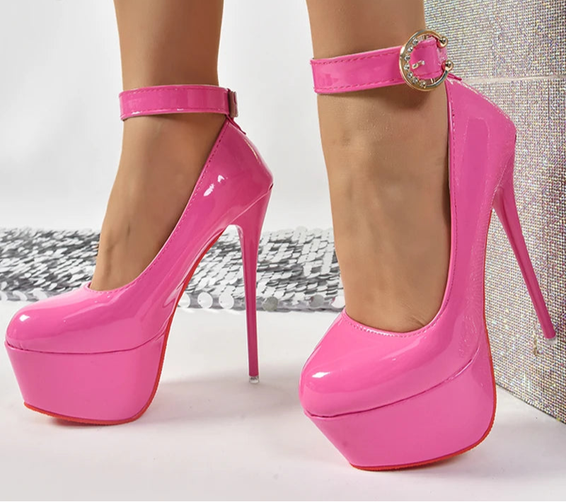 Women’s Ultra High Heel Pumps by Snagg A Shoes