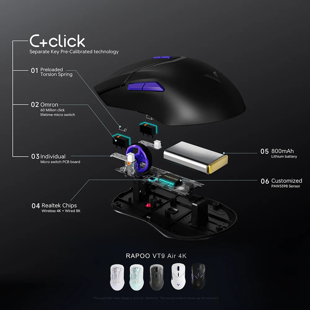 Superlight Wireless Gaming Mouse with 26,000 DPI by Snagg A Gaming Mouse